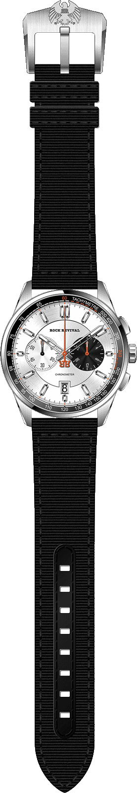 Rock Revival Kite RRQ-8373-5 - Caseback and Strap View