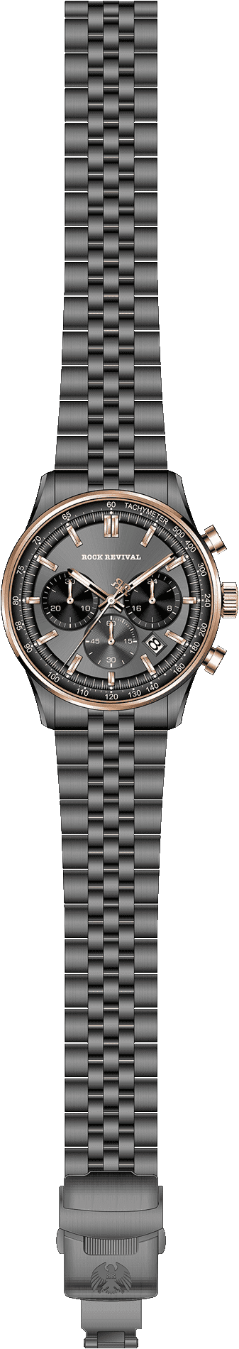 Rock Revival Oxford RRQ-8388-7 - Caseback and Strap View