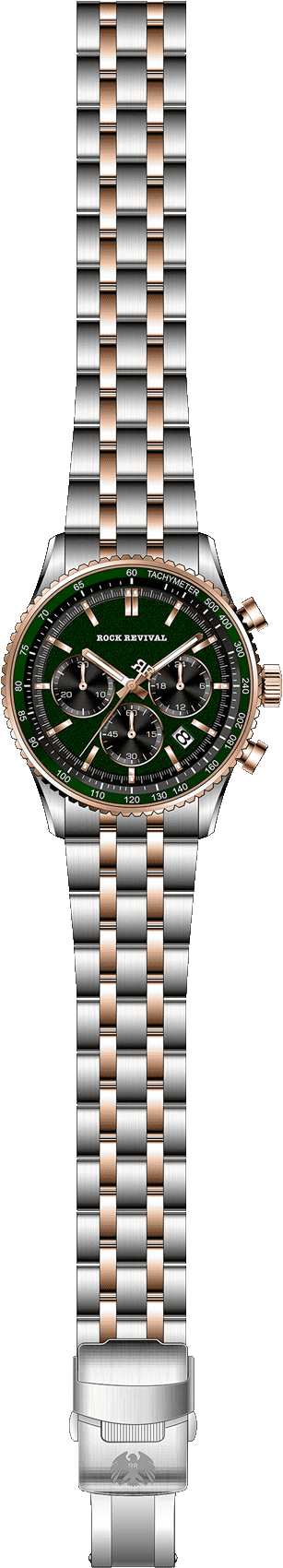 Rock Revival Kite RRQ-8407-4 - Caseback and Strap View
