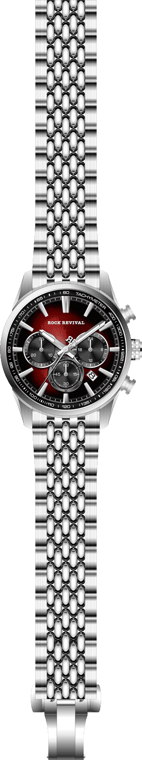 Rock Revival Kite RRQ-9062-2 - Caseback and Strap View