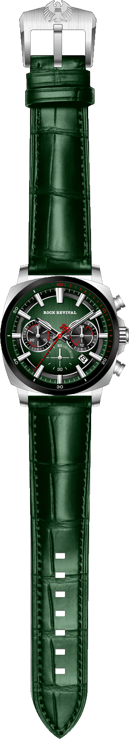 Rock Revival Kite RRQ-9067-2 - Caseback and Strap View