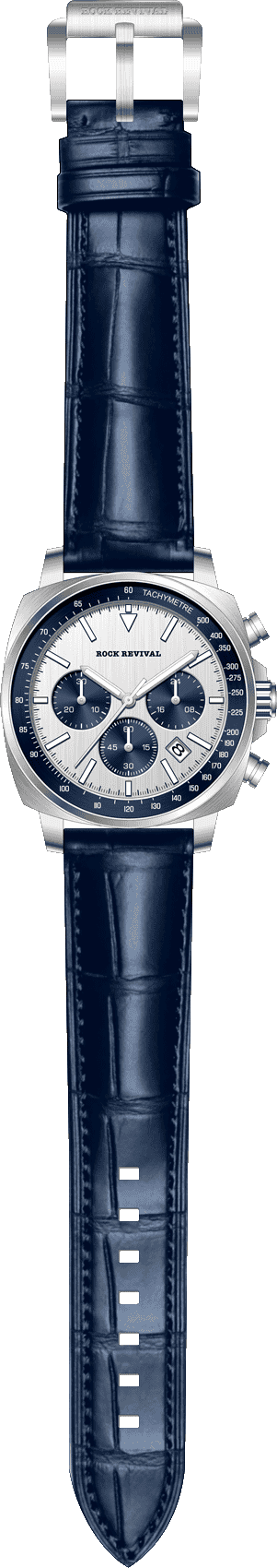Rock Revival Kite RRQ.9012.S - Caseback and Strap View